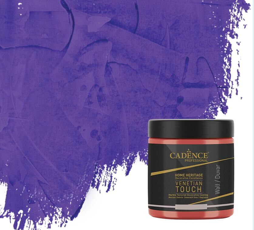 VENETIAN TOUCH MERMER DOKULU DEKORATİF SIVA
/ KAPLAMA VT-10 MOR 250ML