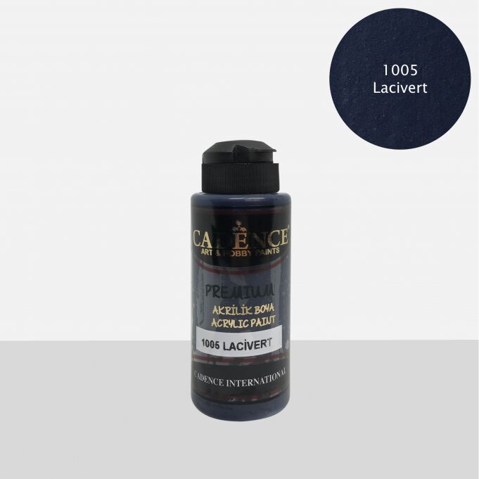 PREMIUM AKRİLİK BOYA 1005 LACİVERT 120ML