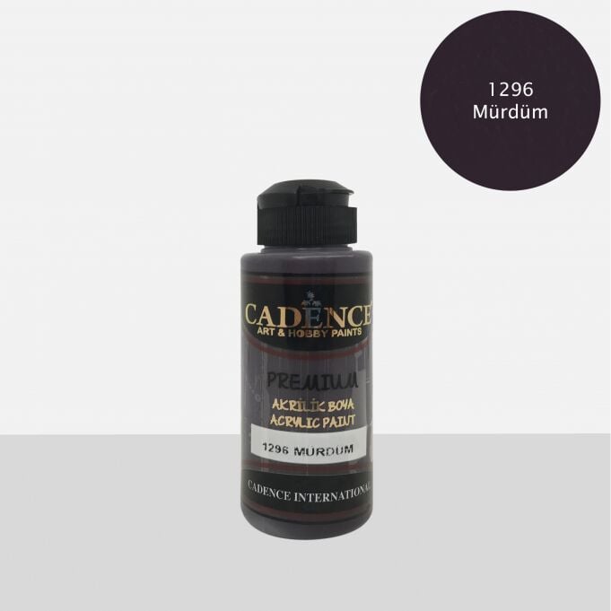 PREMIUM AKRİLİK BOYA 1296 MÜRDÜM 120ML