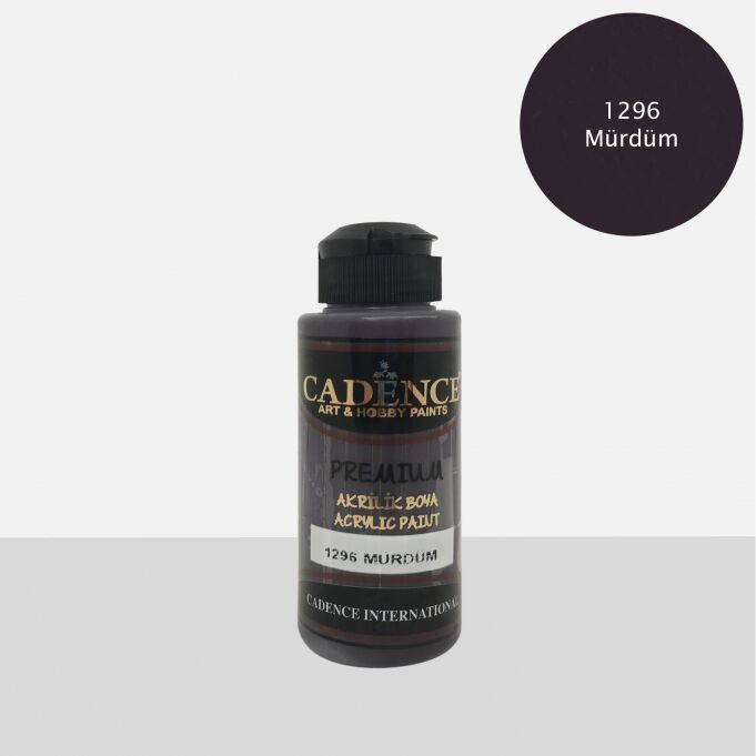 PREMIUM AKRİLİK BOYA 1296 MÜRDÜM 120ML