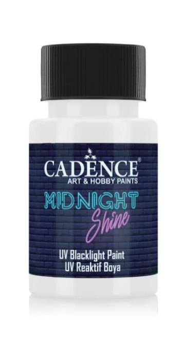 MIDNIGHT SHINE UV REAKTIF BOYA MS-01 MAVİ 50 ML