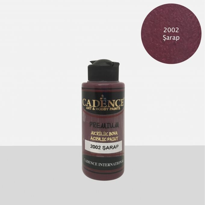 PREMIUM AKRİLİK BOYA 2002 ŞARAP 120ML