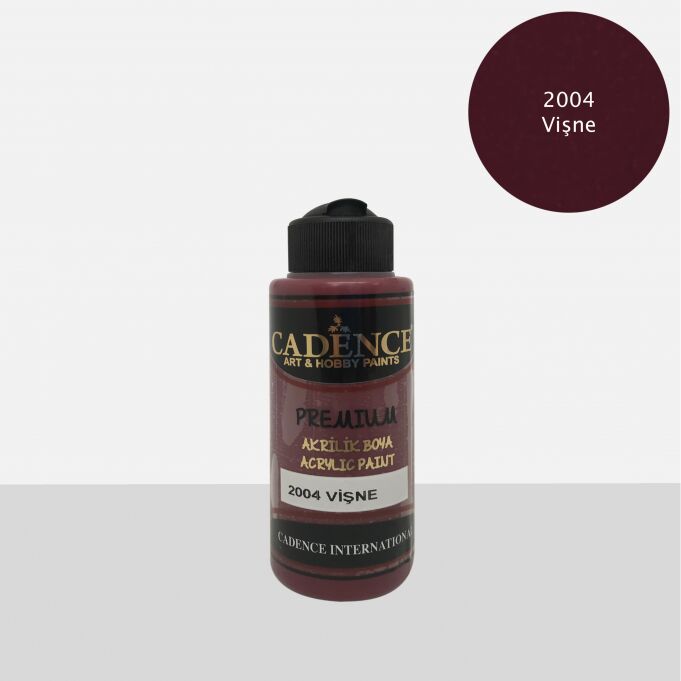 PREMIUM AKRİLİK BOYA 2004 VİŞNE 120ML