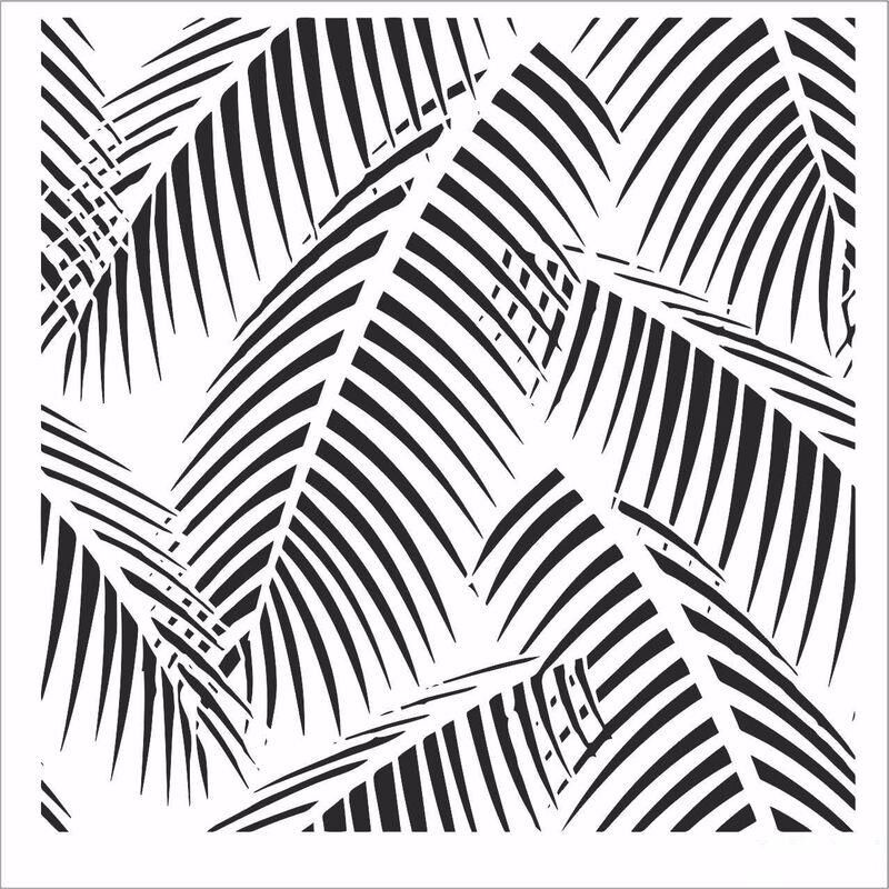 HOME DECOR STENCIL HD-121 45X45