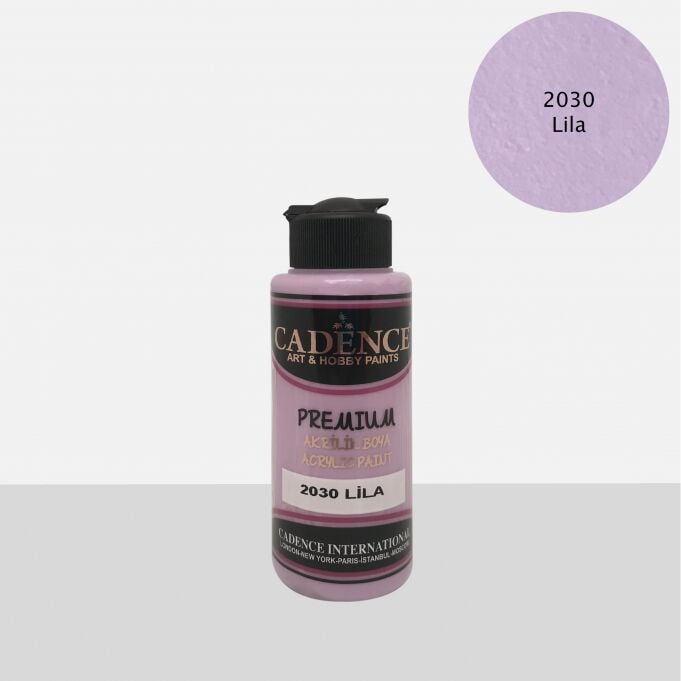 PREMIUM AKRİLİK BOYA 2030 LİLA 120ML