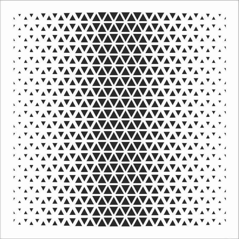 HD123 Home Dekor Stencil 45x45