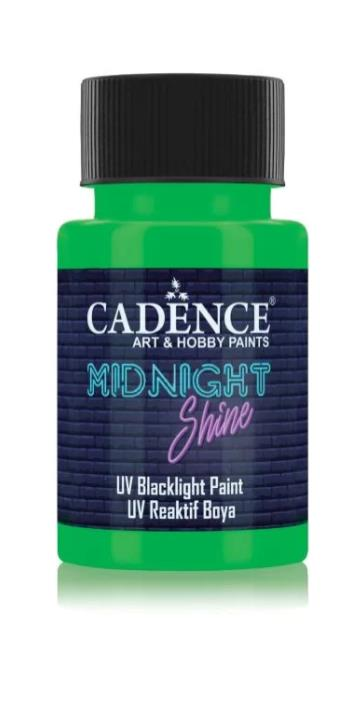 MIDNIGHT SHINE UV REAKTIF BOYA MS- 09 YEŞİL 50 ML