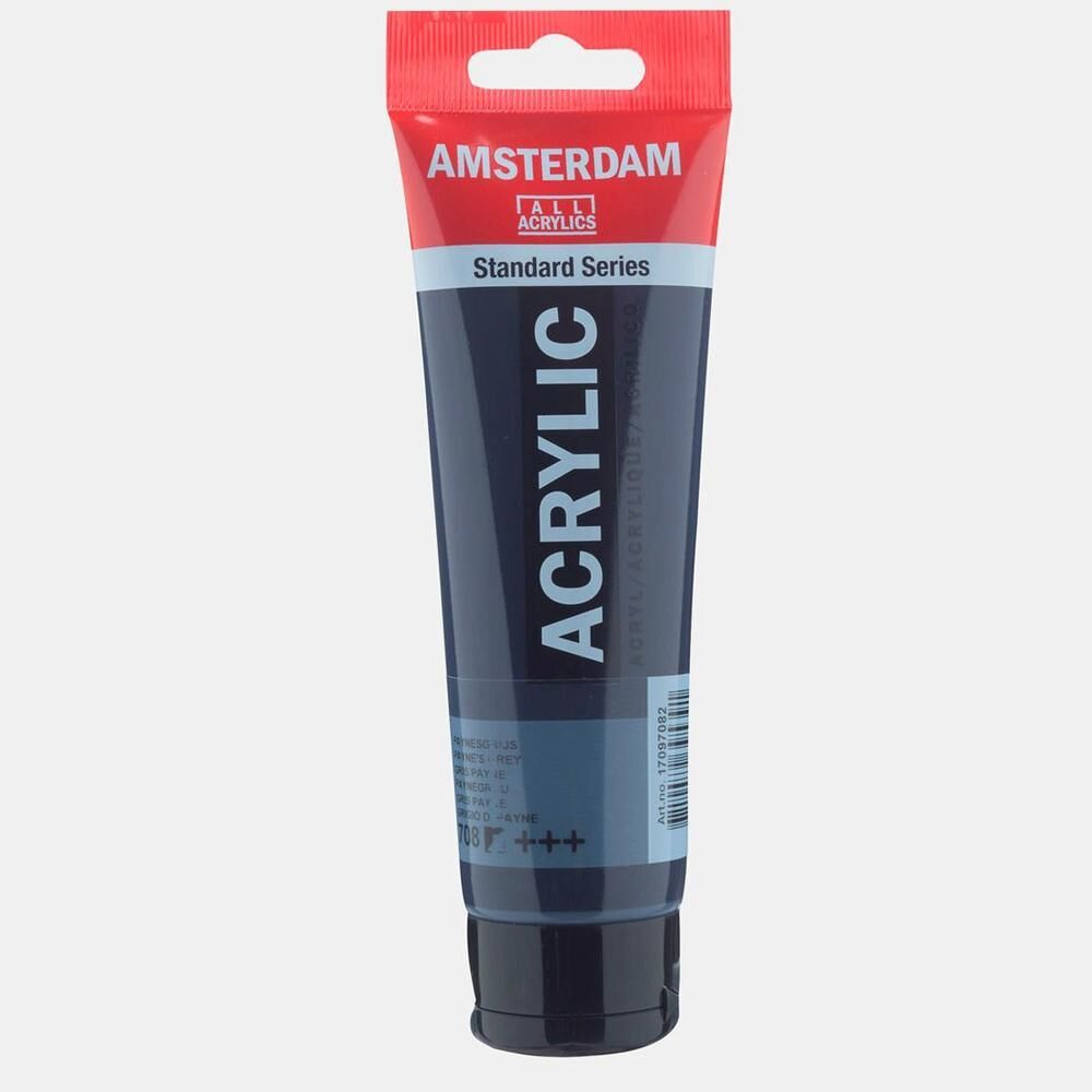 AMSTERDAM STANDART AKRİLİK 120 ML. PAYNES GREY