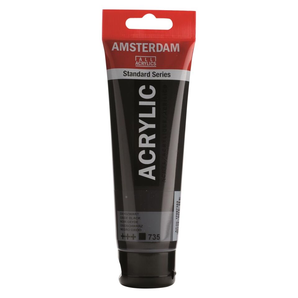 AMSTERDAM STANDART AKRİLİK 120 ML. OXYDE BLACK