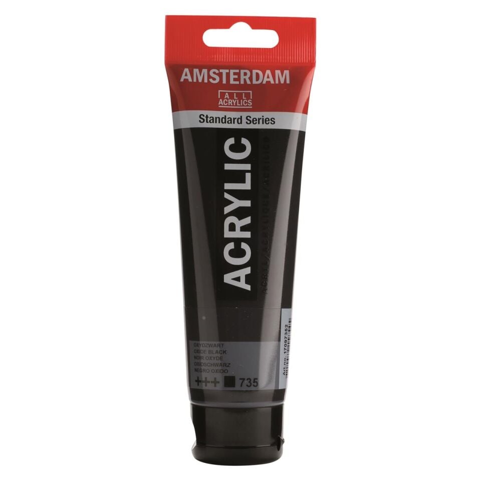 AMSTERDAM STANDART AKRİLİK 120 ML. OXYDE BLACK