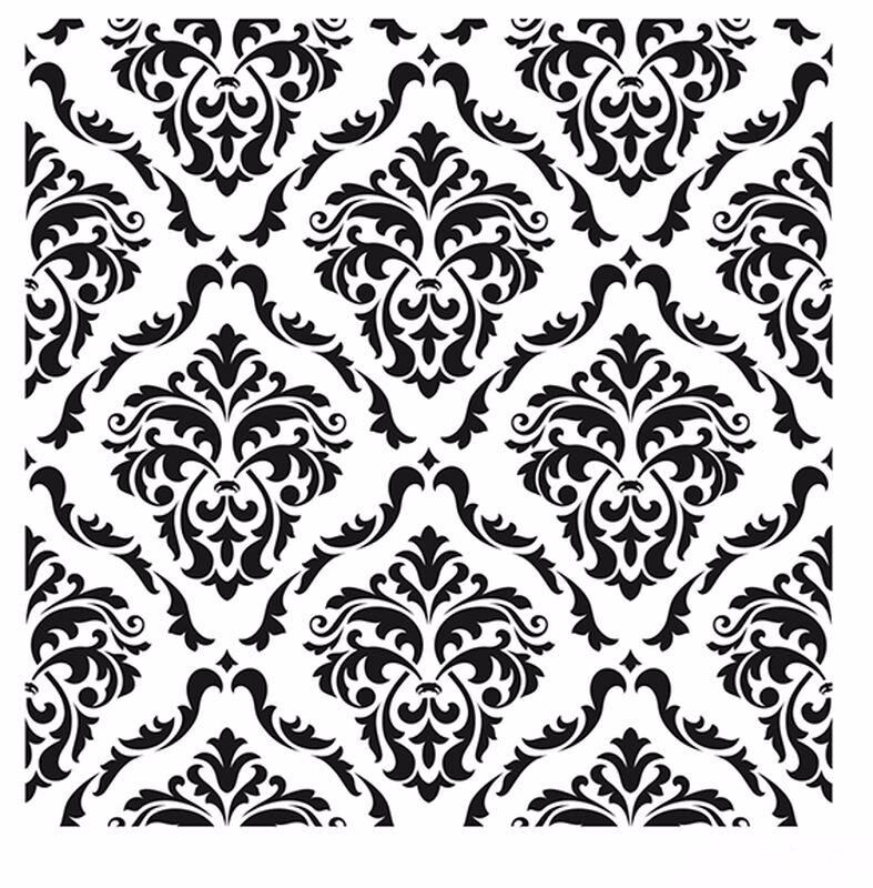 HOME DECOR MİNİ STENCIL HDM-69 25X25