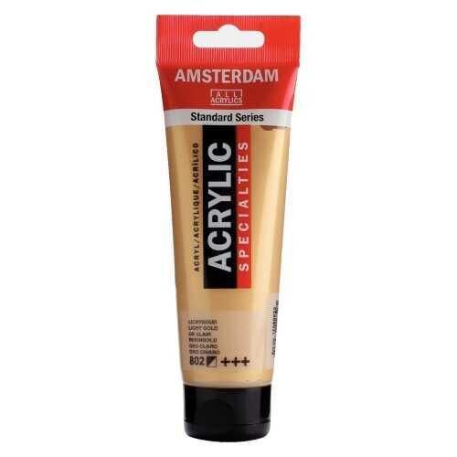 AMSTERDAM STANDART AKRİLİK 120 ML. LIGHT GOLD
