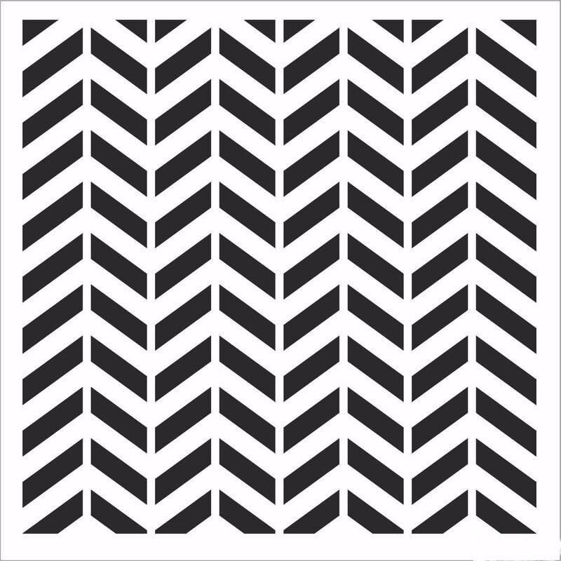 HD135 Home Dekor Stencil 45x45