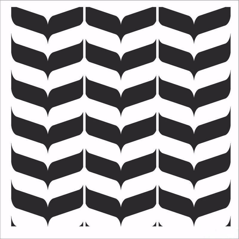 HD137 Home Dekor Stencil 45x45