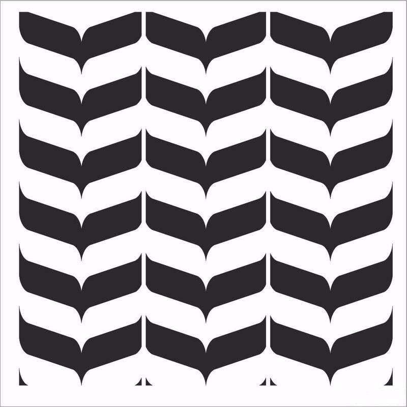 HD137 Home Dekor Stencil 45x45