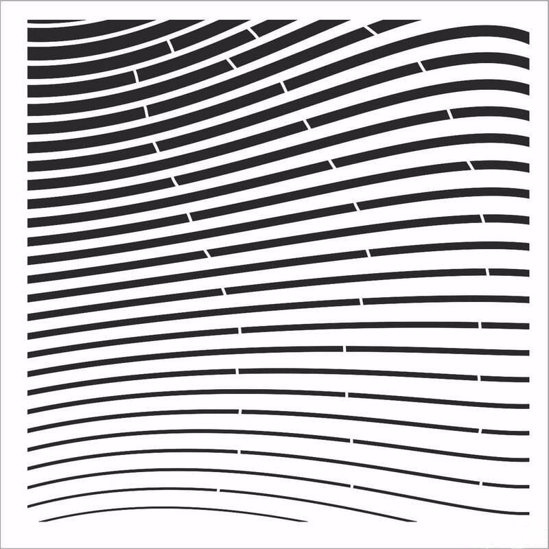 HD139 Home Dekor Stencil 45x45