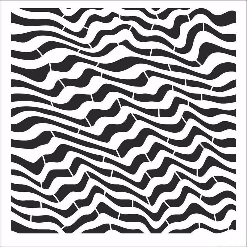 HD140 Home Dekor Stencil 45x45