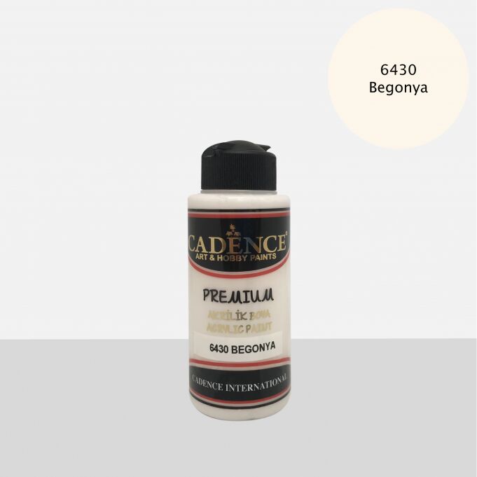 PREMIUM AKRİLİK BOYA 6430 BEGONYA 120ML