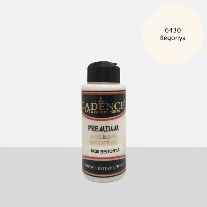 PREMIUM AKRİLİK BOYA 6430 BEGONYA 120ML