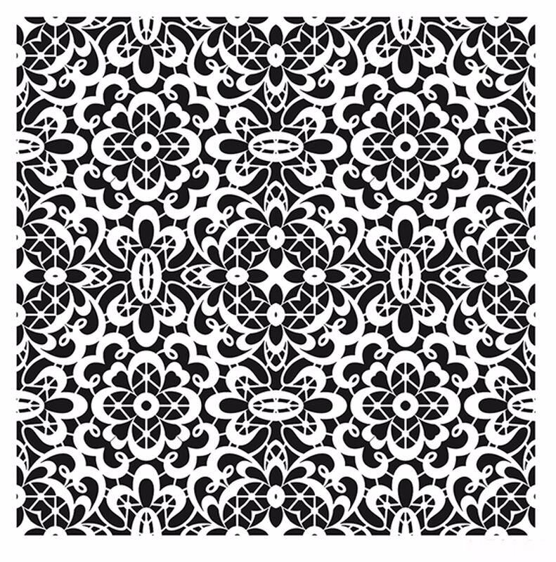HDM85 Home Dekor Midi Stencil (25X25)