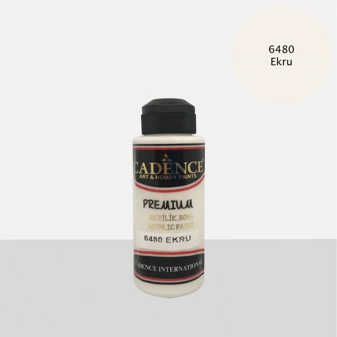 PREMIUM AKRİLİK BOYA 6480 EKRU 120ML