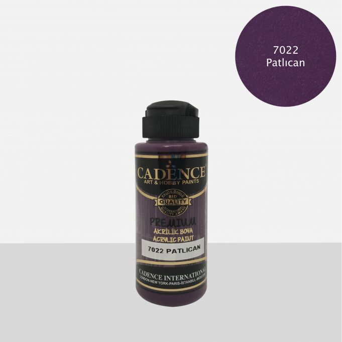 PREMIUM AKRİLİK BOYA 7022 PATLICAN 120ML