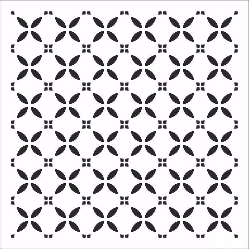 HD150 Home Dekor Stencil 45x45