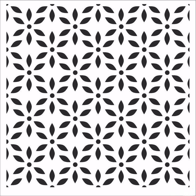 HD151 Home Dekor Stencil 45x45