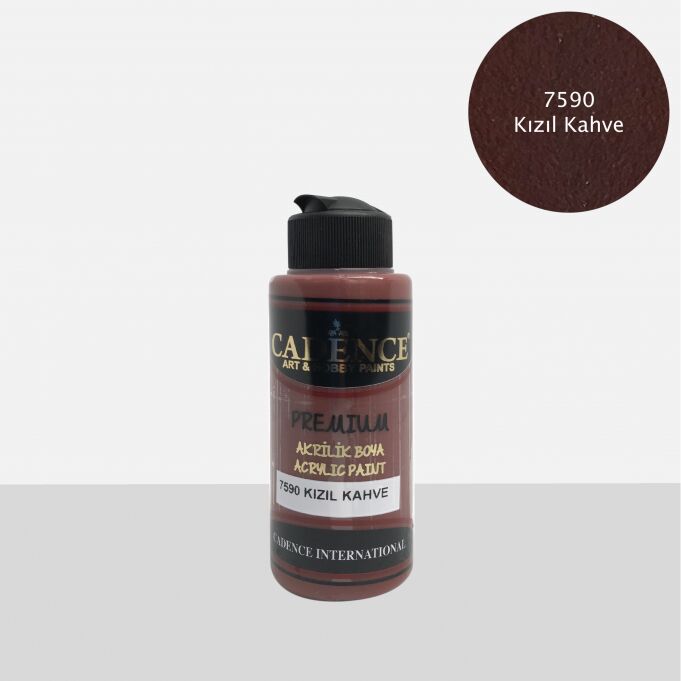 Premium 120ML(cc) 7590 Kızıl Kahve