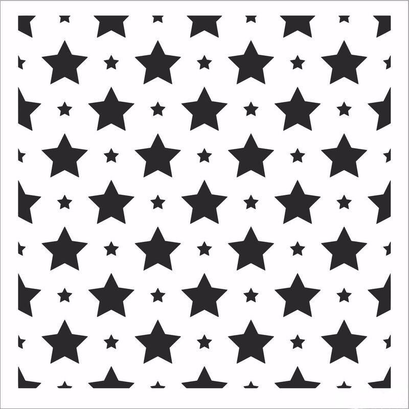 HD164 Home Dekor Stencil 45x45