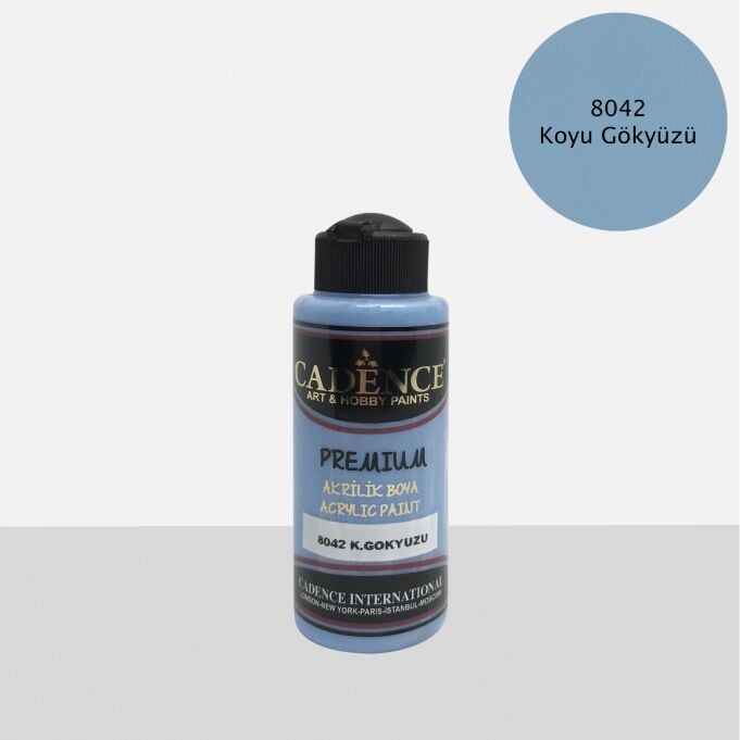 PREMIUM AKRİLİK BOYA 8042 K. GÖKYÜZÜ 120ML