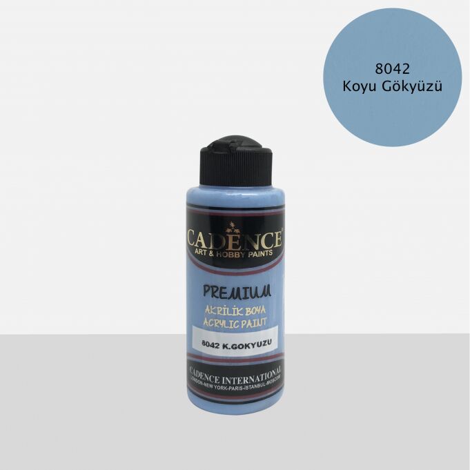 PREMIUM AKRİLİK BOYA 8042 K. GÖKYÜZÜ 120ML