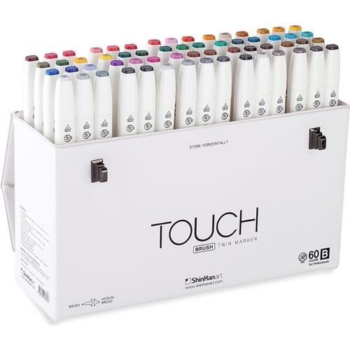 TOUCH TWIN BRUSH MARKER SET 60'LI B