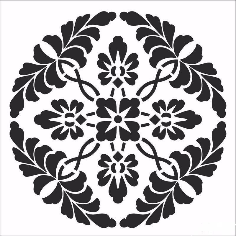 HDM113 Home Dekor Midi Stencil (25X25)