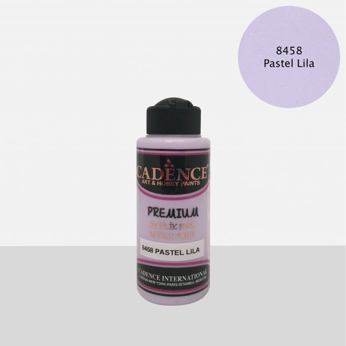 PREMIUM AKRİLİK BOYA 8458 PASTEL LİLA 120ML