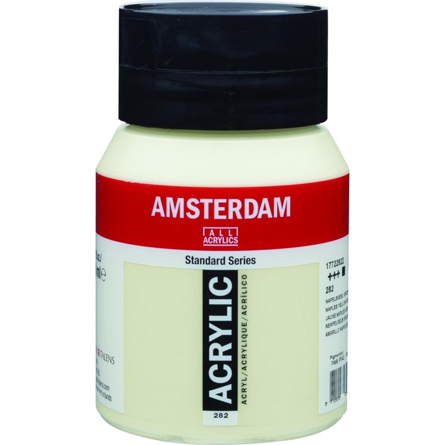 AMSTERDAM STANDART AKRİLİK 500 ML. NAPL.YLW GRN