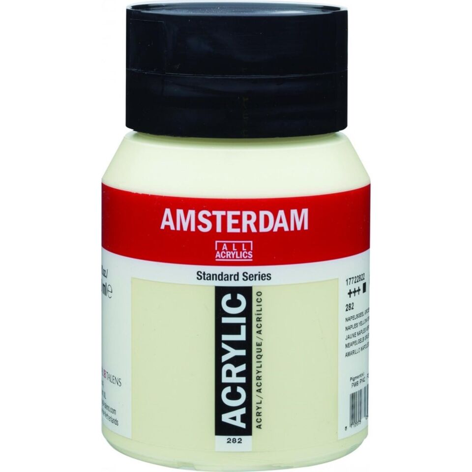 AMSTERDAM STANDART AKRİLİK 500 ML. NAPL.YLW GRN