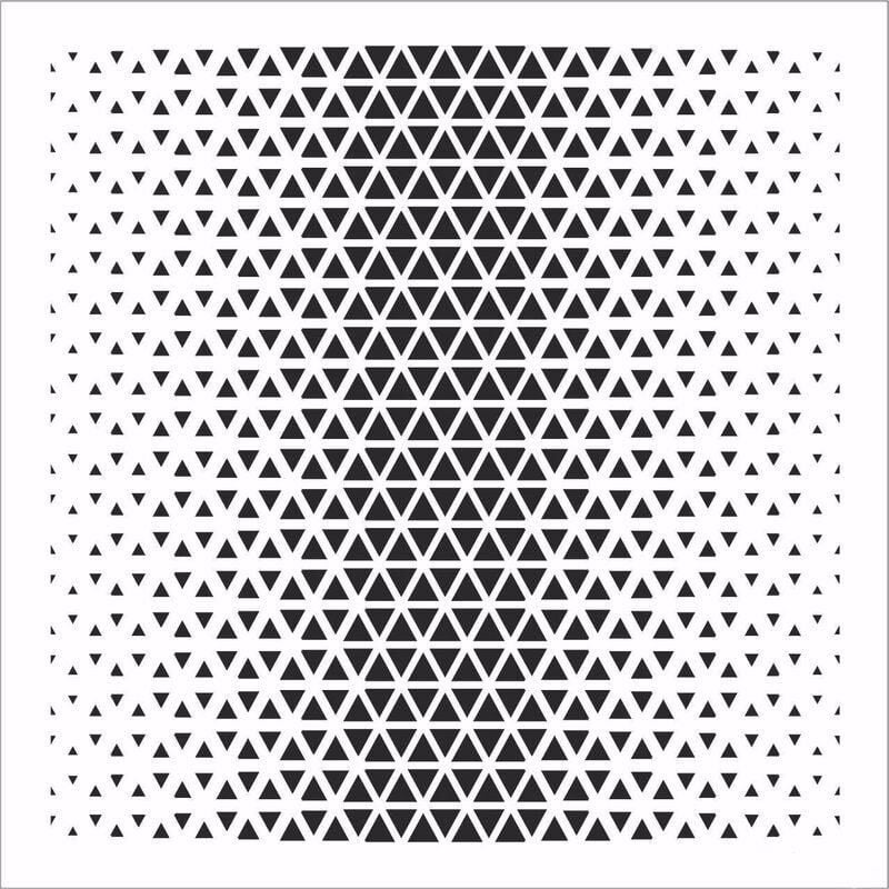 HOME DECOR MİNİ STENCIL HDM-123 25X25