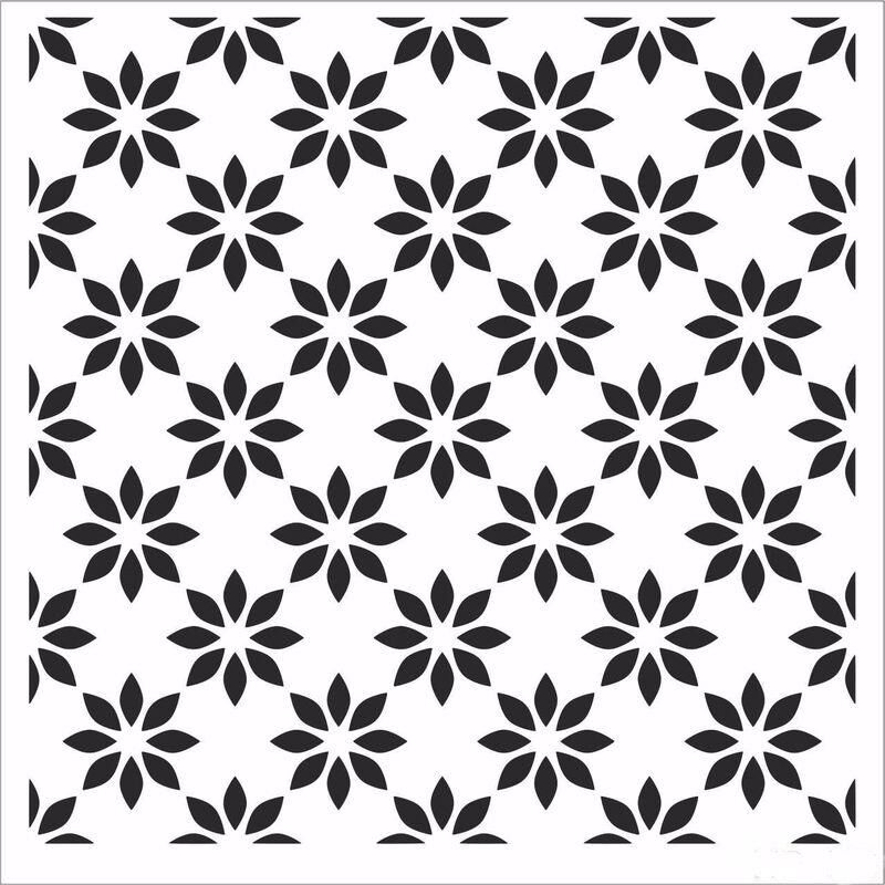 HOME DECOR STENCIL HD-173 45X45