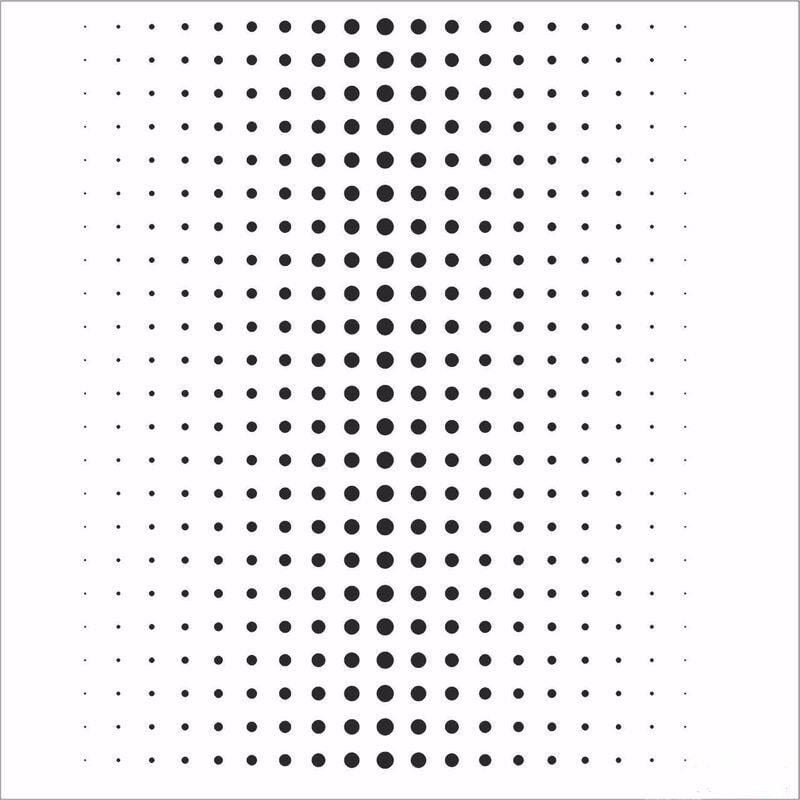 HDM124 Home Dekor Midi Stencil (25X25)