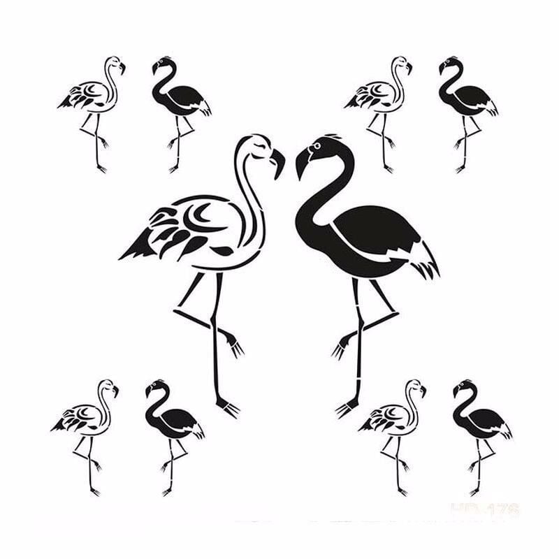 HOME DECOR STENCIL HD-176 45X45