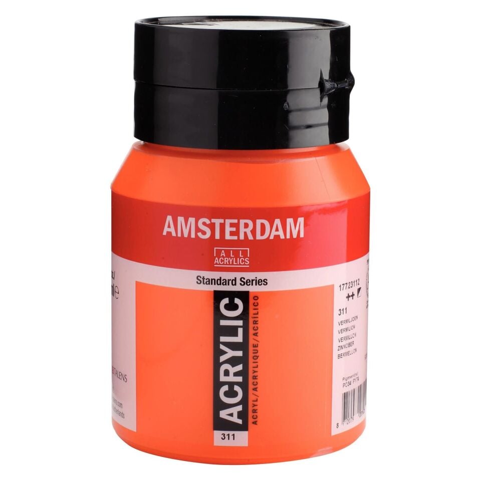 AMSTERDAM STANDART AKRİLİK 500 ML. VERMILION