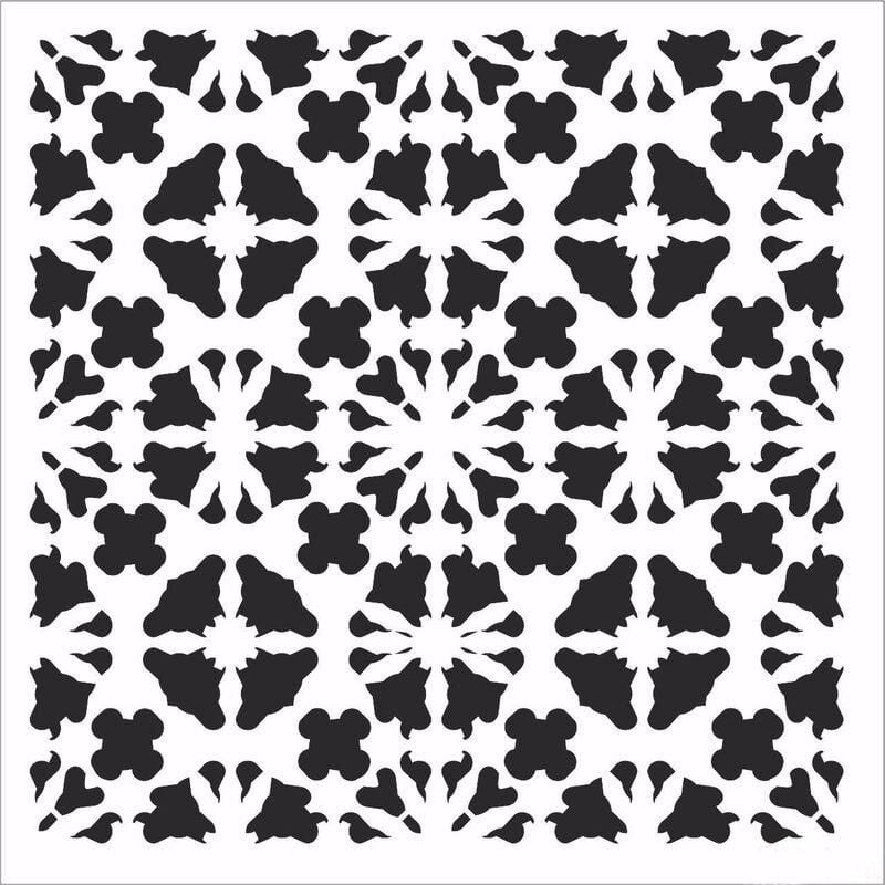 HDM127 Home Dekor Midi Stencil (25X25)
