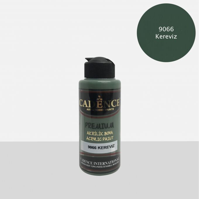 PREMIUM AKRİLİK BOYA 9066 KEREVİZ 120ML