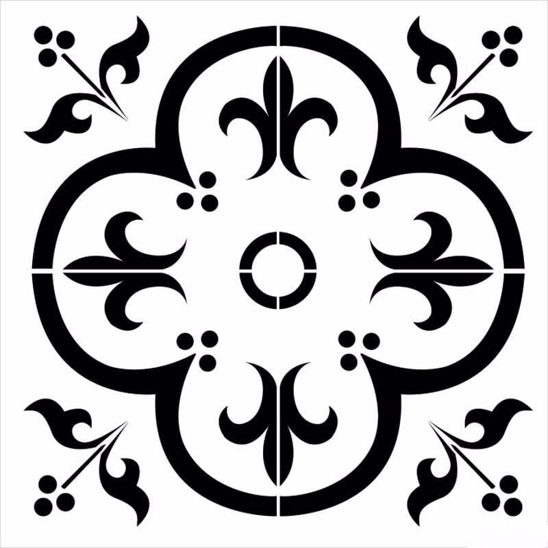 HOME DECOR STENCIL HD-182 45X45