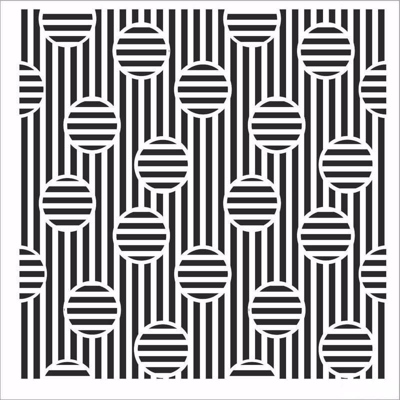 HDM141 Home Dekor Midi Stencil (25X25)