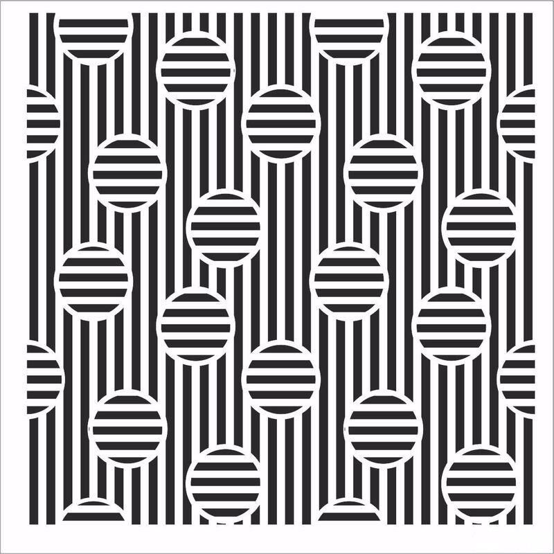 HDM141 Home Dekor Midi Stencil (25X25)