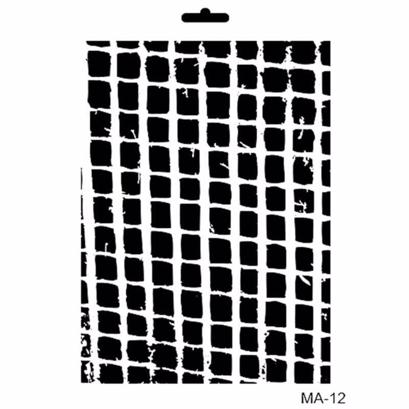 MIX MEDİA STENCIL MA SERİSİ MA12 21X29