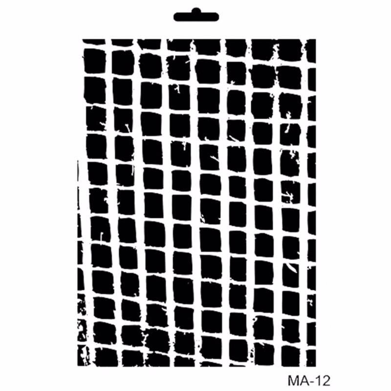 MIX MEDİA STENCIL MA SERİSİ MA12 21X29