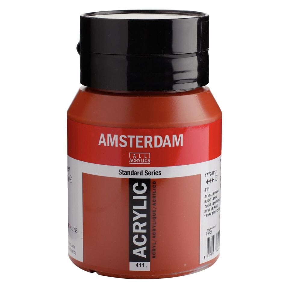 AMSTERDAM STANDART AKRİLİK 500 ML. BURNT SIENNA